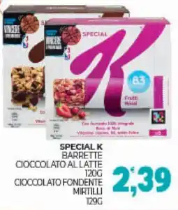 Eté Special k barrette cioccolato allatte cioccolato fondente mirtilli offerta