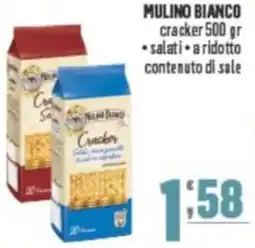 Gruppo di Palo MULINO BIANCO cracker salati, a ridotto contenuto di sale offerta