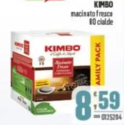 Gruppo di Palo KIMBO macinato fresco offerta