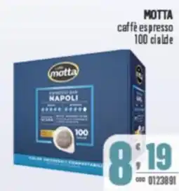 Gruppo di Palo MOTTA caffè espresso offerta