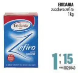 Gruppo di Palo ERIDANIA zucchero zefiro offerta