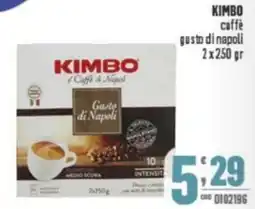 Gruppo di Palo KIMBO caffè gusto di napoli offerta