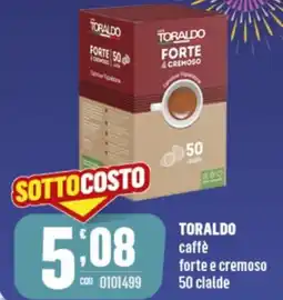 Gruppo di Palo TORALDO caffè forte e cremoso offerta