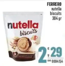Gruppo di Palo FERRERO nutella biscuits offerta