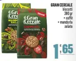 Gruppo di Palo GRAN CEREALE biscotti, caffè e mandorla salata offerta