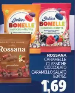 Eté Rossana caramelle classiche cioccolato caramello salato offerta
