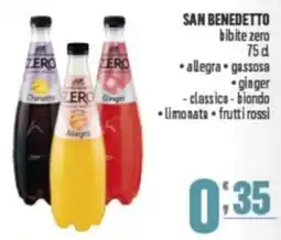 Gruppo di Palo SAN BENEDETTO bibite zero offerta