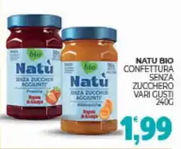 Eté Natu bio confettura senza zucchero offerta