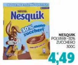 Eté Nesquik polvere -40% zucchero offerta