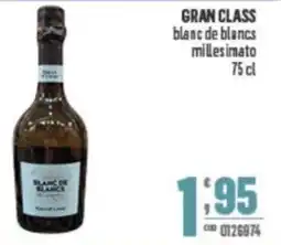 Gruppo di Palo GRAN CLASS blanc de blancs millesimato offerta