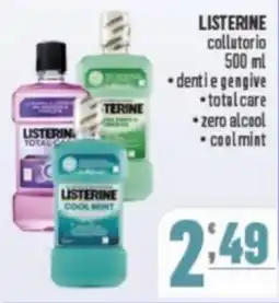 Gruppo di Palo LISTERINE collutorio offerta