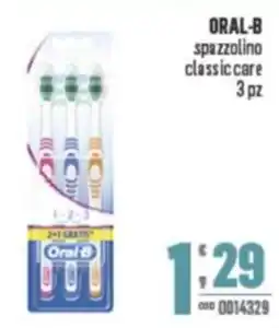 Gruppo di Palo ORAL-B spazzolino classic care offerta