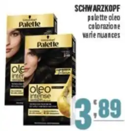 Gruppo di Palo SCHWARZKOPF palette oleo colorazione offerta