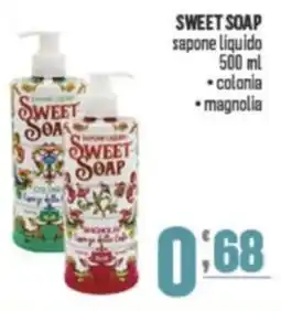 Gruppo di Palo SWEET SOAP sapone liquido colonia e magnolia offerta