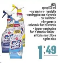 Gruppo di Palo ACE spray sgrassatore e marsiglia offerta