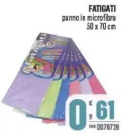 Gruppo di Palo FATIGATI panno in microfibra offerta