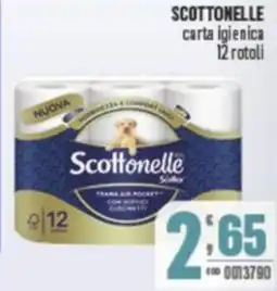 Gruppo di Palo SCOTTONELLE carta igienica 12 rotoli offerta