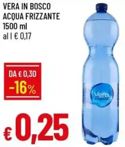 Galassia Vera in bosco acqua frizzante offerta