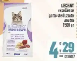 Gruppo di Palo LECHAT excellence gatto sterilizzato anatra offerta