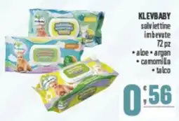 Gruppo di Palo KLEVBABY salviettine imbevute offerta