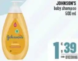 Gruppo di Palo JOHNSON'S baby shampoo offerta
