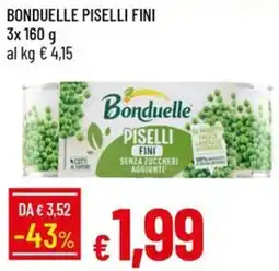 Galassia Bonduelle piselli fini offerta