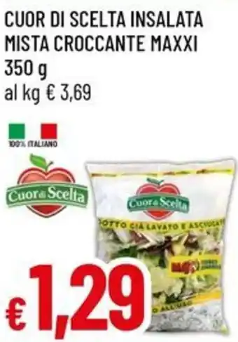 Galassia Cuor di scelta insalata mista croccante maxxi offerta