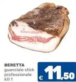 C+C Cash and Carry BERETTA guanciale stick professionale kili 1 offerta
