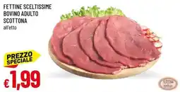 Galassia Fettine sceltissime bovino adulto scottona offerta