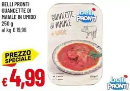 Galassia Belli pronti guancette di maiale in umido offerta