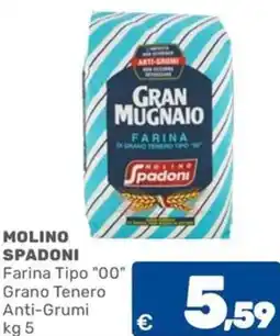 C+C Cash and Carry MOLINO SPADONI Farina Tipo "00" Grano Tenero Anti-Grumi offerta