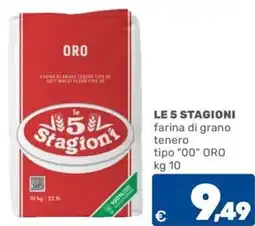 C+C Cash and Carry LE 5 STAGIONI farina di grano tenero tipo "00" ORO offerta