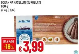 Galassia Ocean 47 nasellini surgelati offerta