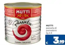 C+C Cash and Carry MUTTI passata di pomodoro offerta