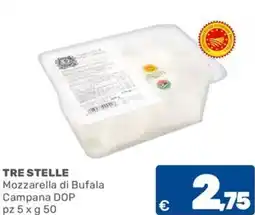 C+C Cash and Carry TRE STELLE Mozzarella di Bufala Campana DOP offerta