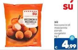 C+C Cash and Carry SÙ bocconcini di mozzarella panati surgelato offerta