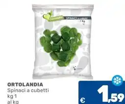 C+C Cash and Carry ORTOLANDIA Spinaci a cubetti offerta