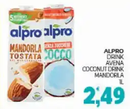Eté Alpro drink avena coconut drink mandorla offerta