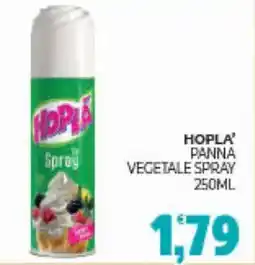 Eté Hopla' panna vegetale spray offerta