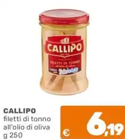 C+C Cash and Carry CALLIPO filetti di tonno all'olio di oliva offerta