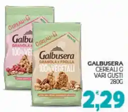 Eté Galbusera cereali g offerta