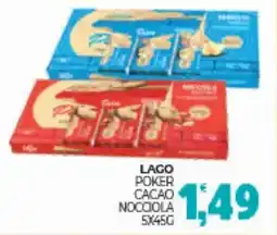 Eté Lago poker cacao nocciola offerta