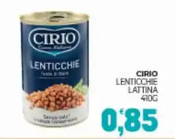 Eté Cirio lenticchie lattina offerta