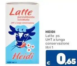C+C Cash and Carry HEIDI Latte ps UHT a lunga conservazione offerta