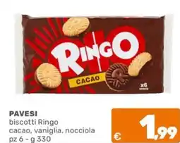 C+C Cash and Carry PAVESI biscotti Ringo cacao, vaniglia, nocciola offerta