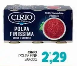 Eté Cirio polpa fine offerta