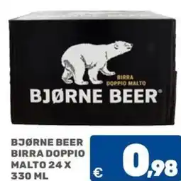 C+C Cash and Carry Bjørne beer birra doppio malto offerta