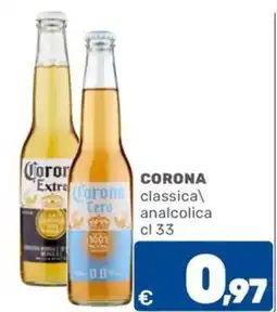 C+C Cash and Carry CORONA Corona classica\ analcolica offerta