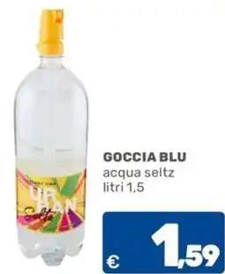 C+C Cash and Carry GOCCIA BLU acqua seltz offerta
