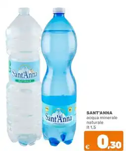 C+C Cash and Carry SANT'ANNA acqua minerale naturale offerta